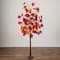 6ft. Pre-Lit Autumn Weeping Maple Artificial Fall Tree with 300 Warm White LED Lights
